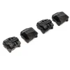 Axial AR45P AR45 Differential Covers, Black - SCX10 III - Axial