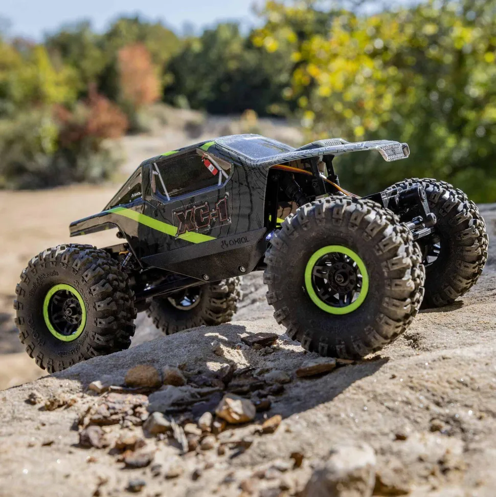 Axial AX24 XC-1 4WS 1:24 Crawler Brushed RTR Vert - Axial