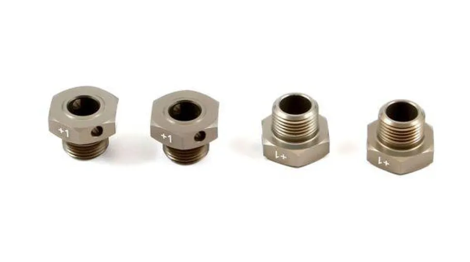 8B 3.0 - Hexagones de roues, +1mm de large (4) - TLR242004 - Losi - TLR