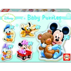 Baby puzzle - 5 puzzles - Disney : Mickey - Educa