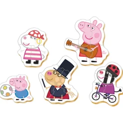 Baby puzzle : 5 puzzles de 3 à 5 pièces : Peppa Pig - Educa