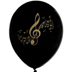 Ballons en latex x 8 - Disque d'or - RueDeLaFete