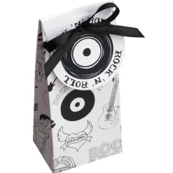 Ballotin pochette ROCK avec vignette rock - RueDeLaFete