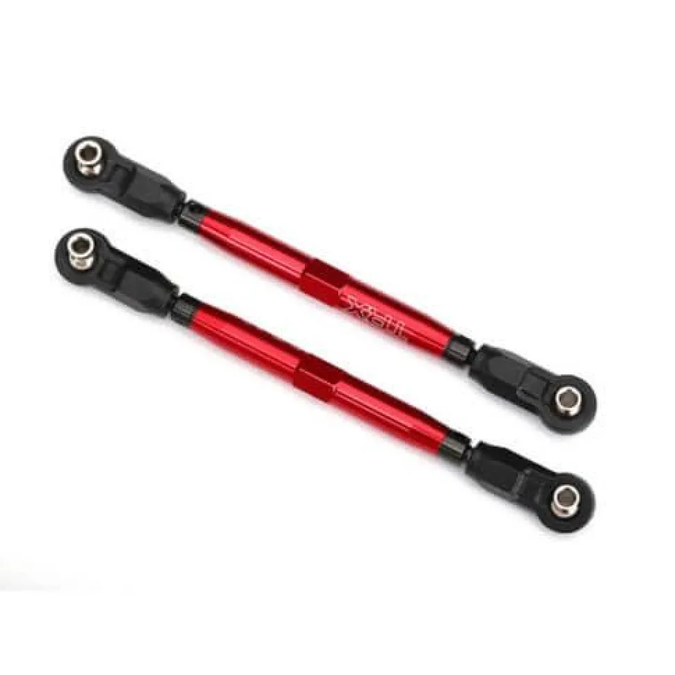 Biellettes Avant Anodisees Rouges (2) - Traxxas - Traxxas