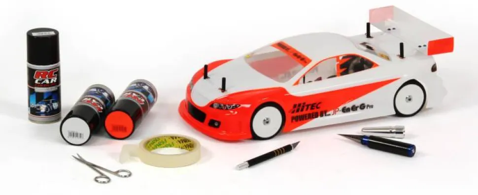 Bombe peinture Lexan Voiture Jaune (019) 150ml - Ghiant