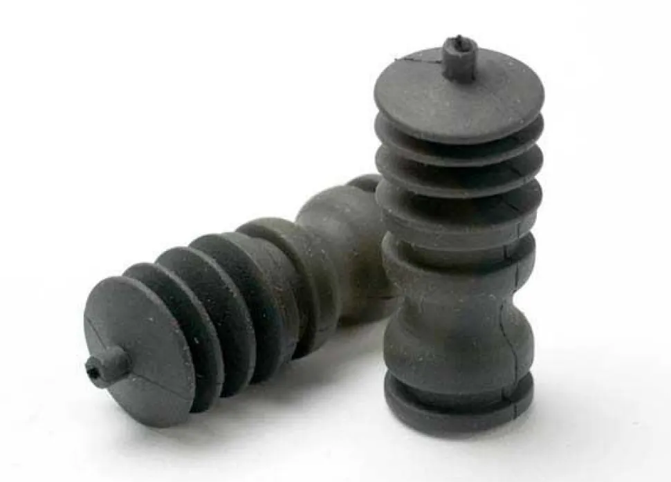 Boots, Pushrod (2) (Rubber, For Steering Rods) - Traxxas