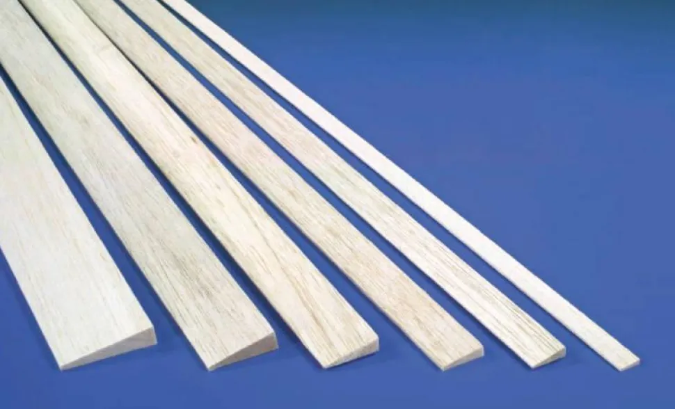 Bord de Fuite balsa 25 x 6 - Jperkins