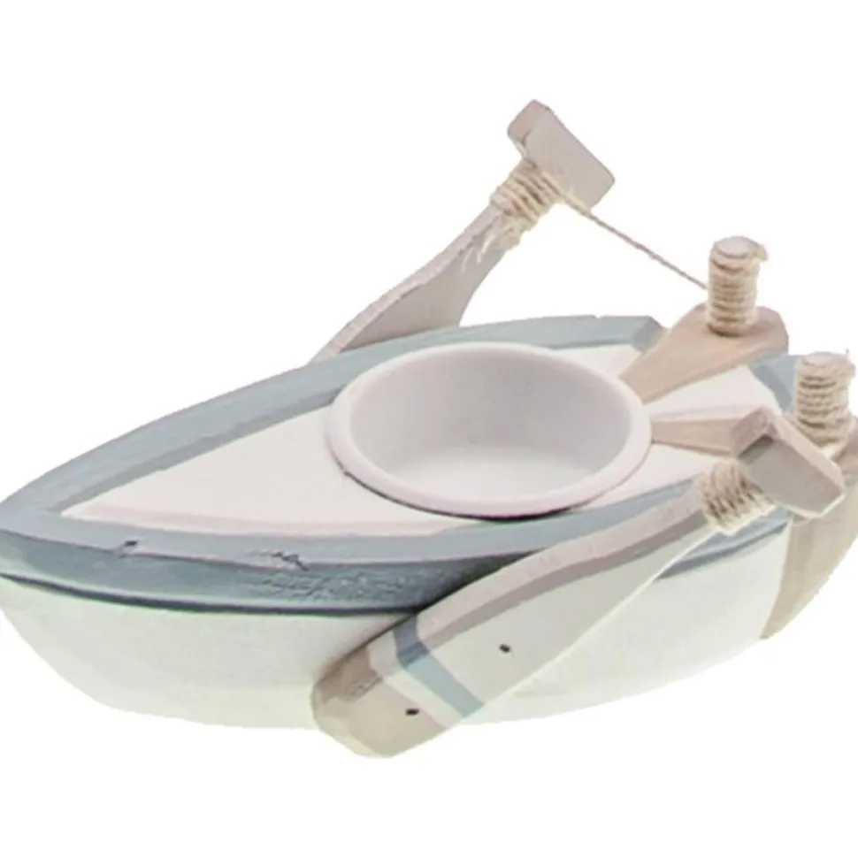 Bougeoir chauffe-plat BARQUE 14cm - RueDeLaFete