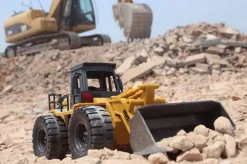 Bulldozer 1/18 RTR 2.4Ghz avec godet métal - Hui Na Toys