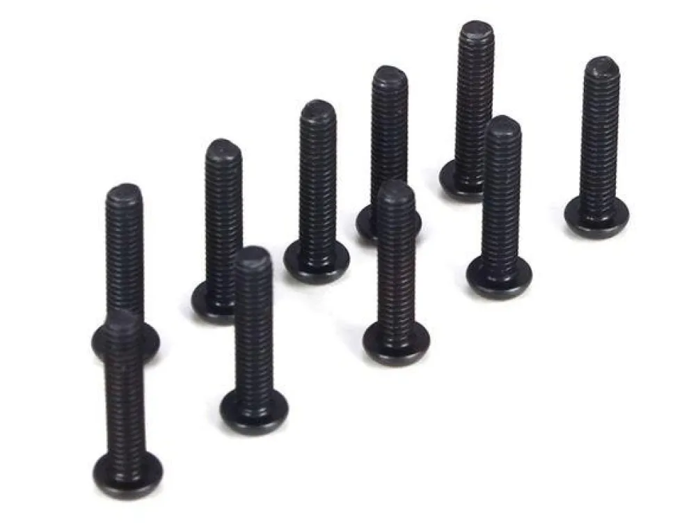 Button Head Screws, M2.5 x 12mm (10) - Losi - TLR