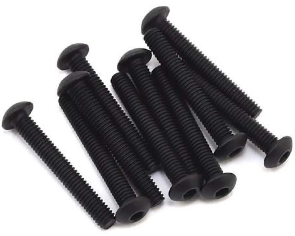 Button Head Screws, Stl, BO, M4 x 30mm (10) - Losi - Losi - TLR