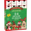 Calendrier de l'avent : 24 Puzzles - Pattes de Noël - Eurographics