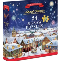 Calendrier de l'avent : 24 Puzzles- Souvenirs de Noël - Eurographics