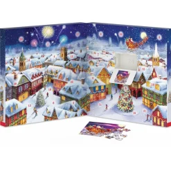 Calendrier de l'avent : 24 Puzzles- Souvenirs de Noël - Eurographics