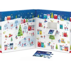 Calendrier de l'Avent : 24 Puzzles : Ville de Noël - Eurographics