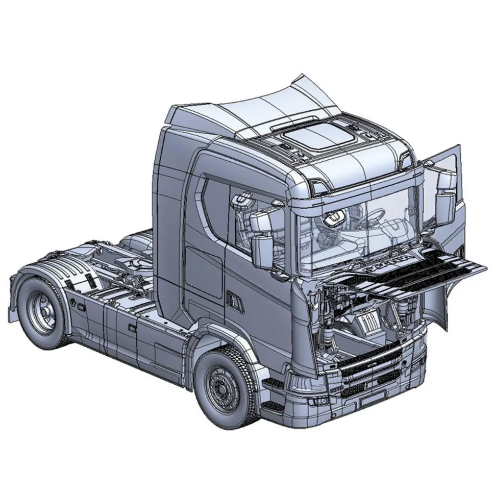 Camion Scania 770S 4x2 - Grey Cab - Italeri