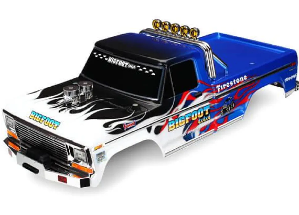 Carrosserie Bigfoot Flamme - Traxxas - Traxxas