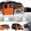 Carrosserie Complete Land Rover Defender Adventure Orange - Traxxas - Traxxas