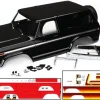 Carrosserie noire Ford Bronco complète avec autocollants Traxxas - Traxxas