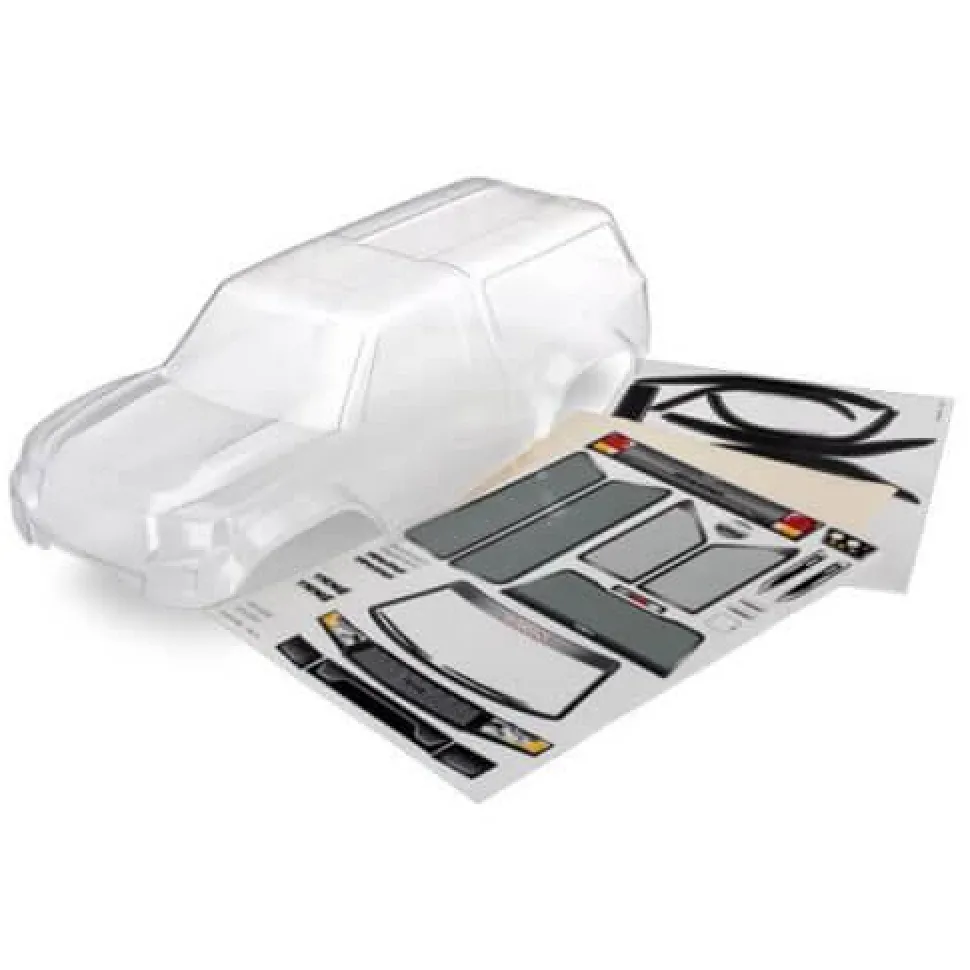 Carrosserie Transparente Trx-4 Sport Camper + Autocollants - Traxxas - Traxxas