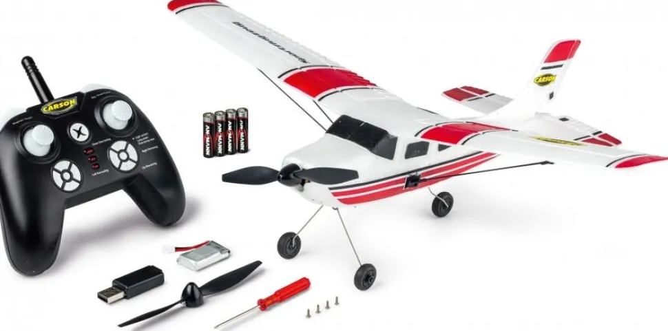 CARSON RC sports airplane 2.4 G 100% RTR Rouge - Carson