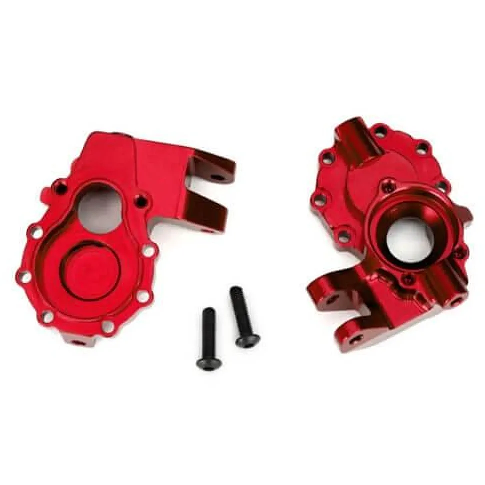 Carter D'Entrainement Alu Anodise Rouge Avant Gauche/Droit - Traxxas - Traxxas