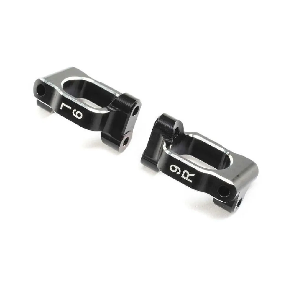 Caster Block Set, 9 deg, Aluminum : 22X-4 - Losi - TLR