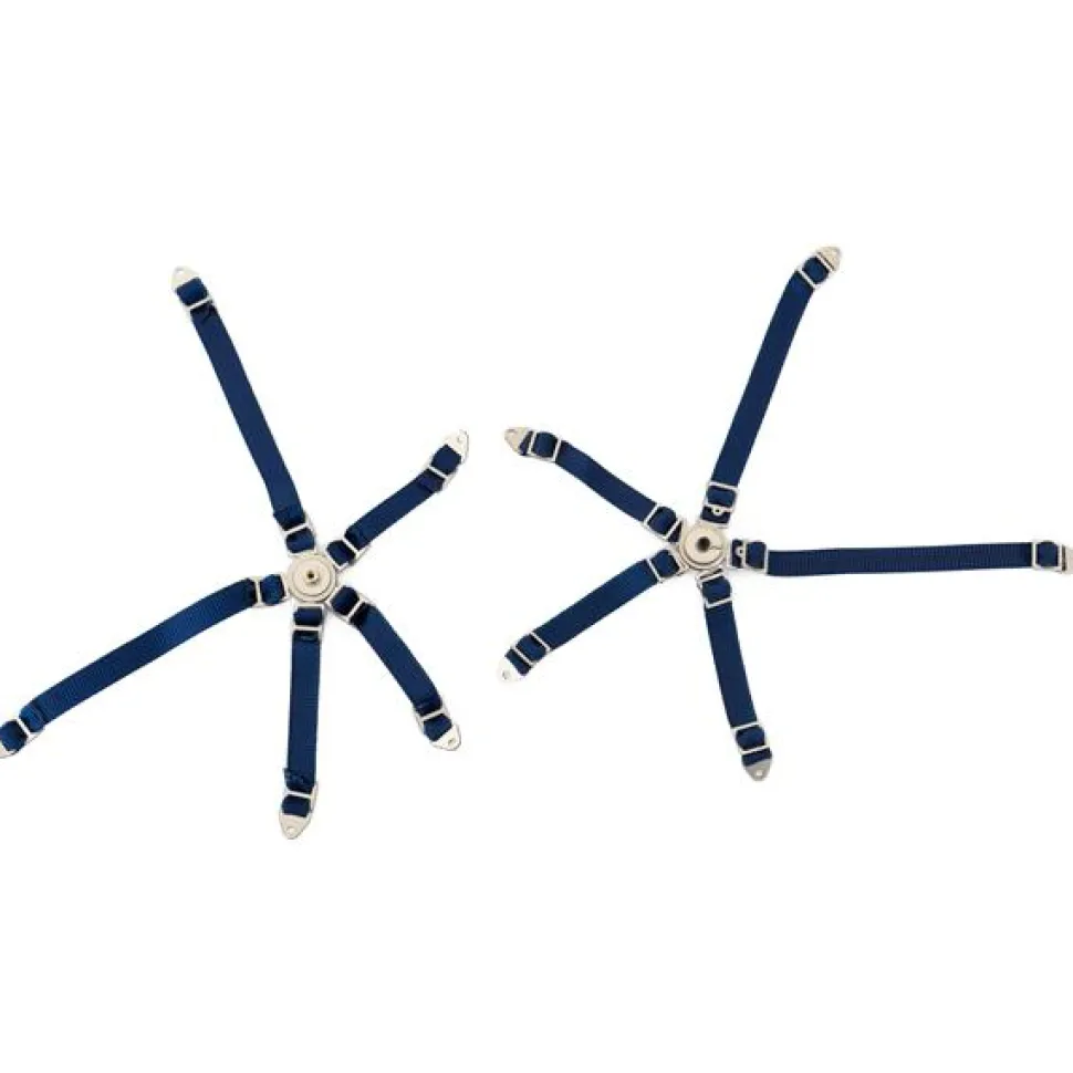 Ceinture de siège baquet Bleu avec attache en métal - Scale Up - Scale Up