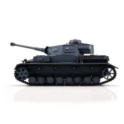 Char 1/16e RC PzKpfw IV Vers. F2 grey (BillesBB+IR) - Torro