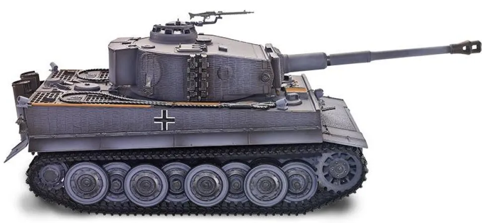 Char RC Tiger I Late Production 1/16 BB Metal RTR - Torro