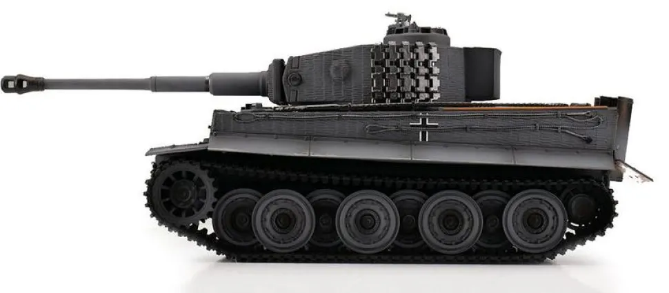 Char RC Tiger I Late Production 1/16 BB Metal RTR - Torro