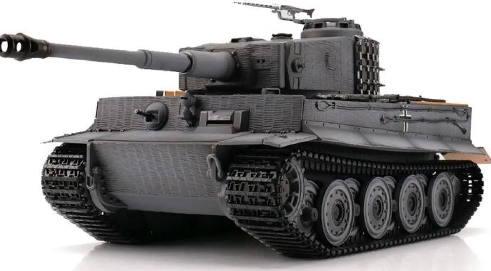 Char RC Tiger I Late Production 1/16 BB Metal RTR - Torro