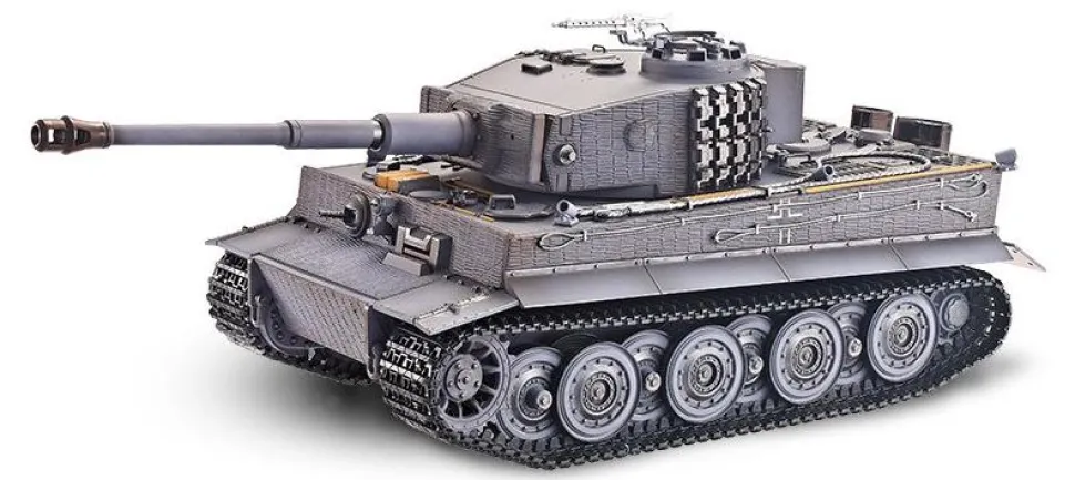 Char RC Tiger I Late Production 1/16 BB Metal RTR - Torro