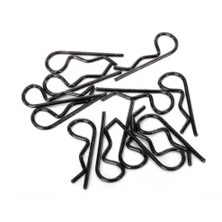 Clips De Carrosserie Noir 1/16 Taille Standard (12) Long. 20Mm - Traxxas - Traxxas
