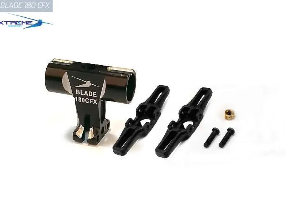CNC Alu. Rotor Head (Noir) - Blade 180CFX - B180X03-B - Xtreme