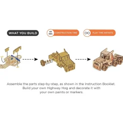 Coffret construction : Smartivity : Roues motrices : Camion de Course - SmartGames