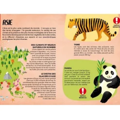 Coffret livre et puzzle de 205 pièces : Voyage, Découvre, Explore : Les espèces menacées - Sassi