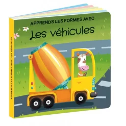 Coffret livre, puzzle 40 pièces et véhicules : Les véhicules - Sassi