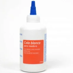 Colle Blanche pour Bois et Matériaux Poreux : Flacon 250 gr - Artesania