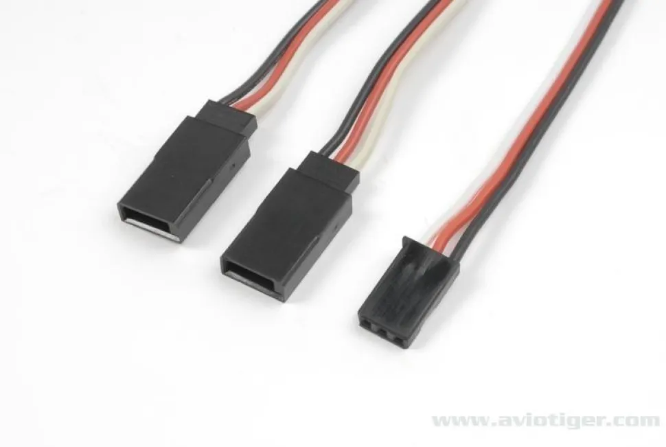 Cordon Y Futaba 22AWG (0.64mm diam - 0.326mm2 sect) - 30cm - (1 pc) - Gforce