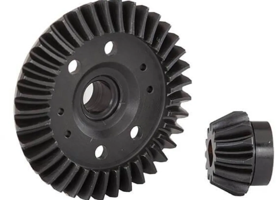 Couronne De Differentiel Arriere + Pignon D'Attaque Spiral - Traxxas - Traxxas