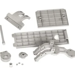 Couvercle de batterie +renfort de cellule arrière - FunTek - Funtek