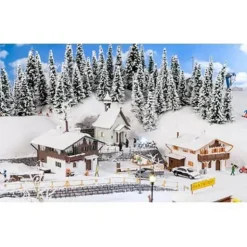 Décor : Coffret Hiver à la montagne - Époque I - Faller