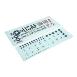 Decal Set: F-16 Thunderbird 70mm EDF - E-flite