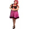 Déguisement Clown Antonella, adulte - RueDeLaFete