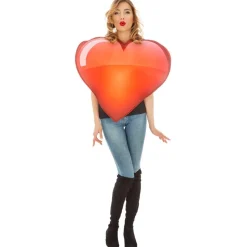 Déguisement Emoji® Coeur adulte - RueDeLaFete