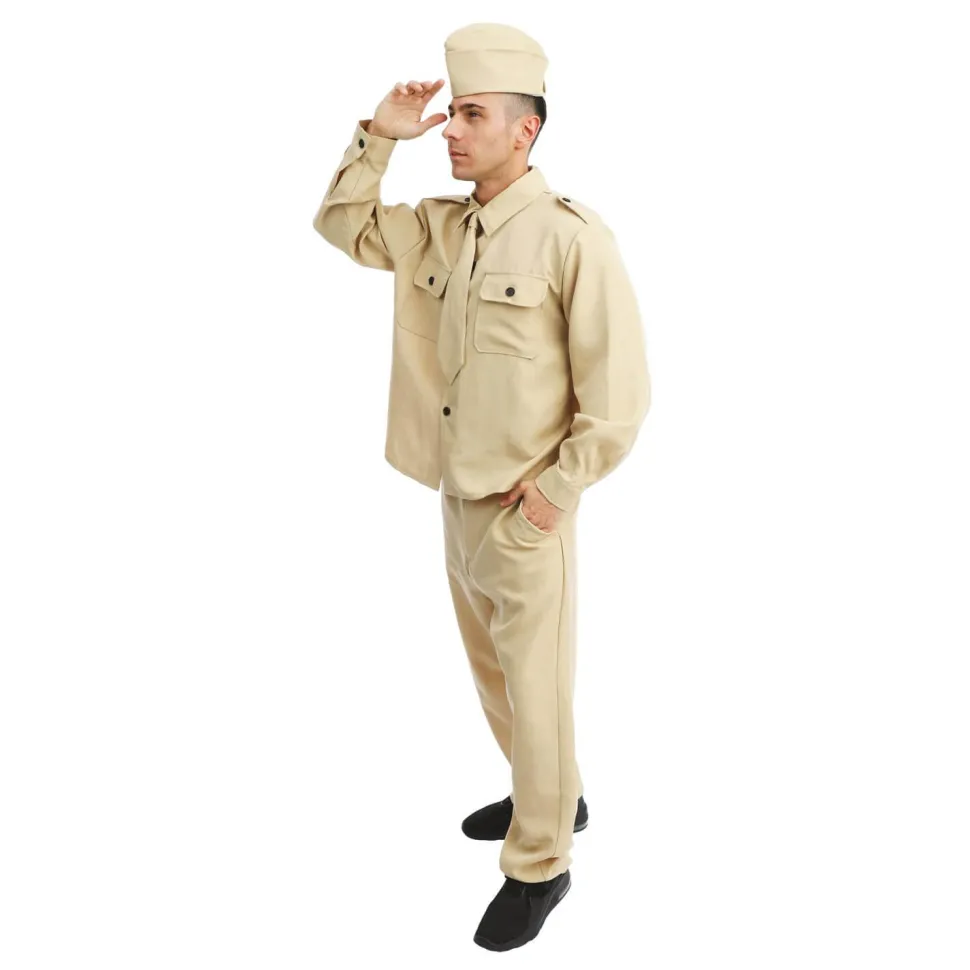 Déguisement militaire DDay - homme - RueDeLaFete