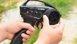 Dirt Climbing SUV Race Crawler 4WD 1:10 RTR Blanc et Rouge - Amewi