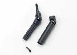 Driveshaft assembly (1) left or right (1/16 E-Revo) (fully assembled, ready to install)/ 3x10mm scre - Traxxas