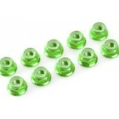 Ecrou Hex Bloq. Flasque M3 Vert - GF-0401-031 - Gforce